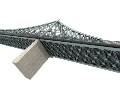 Jacques Bridge 3D model