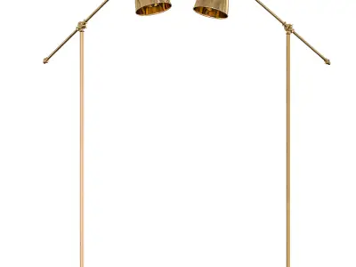 IKEA - BAROMETER BAROMETER Floor lamp reading light 3D model