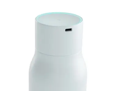 LARQ Self-Cleaning Reusable Water Bottle 500ml closed Low-poly 3D model