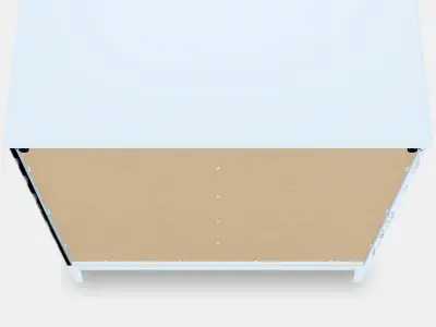 IDANAS Element with folding doors Low-poly 3D model