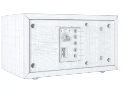 Tivoli model ONE wood 3D model