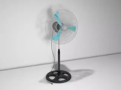Floor Standing Fan 3D model