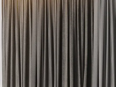 Hadi Curtains 38 3D model