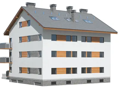 Cottage 016 3D model