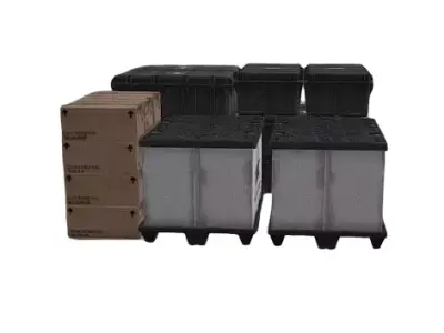 Military Storage Container and  Crate 3D Model 3D model