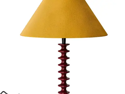Zara Home Metal Table Lamp 3D model