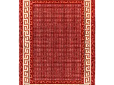 Meredith Red Rug 3D model