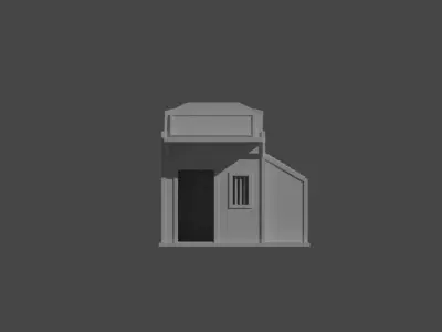 Wild West Jail 3D print model