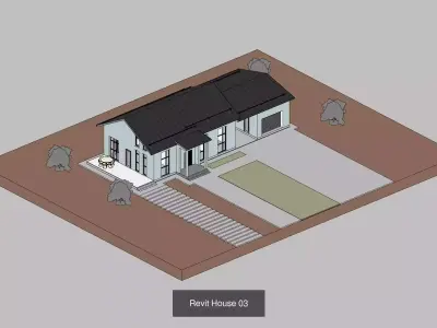 House collection models 3D Model Pack
