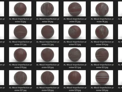 100 Wood Stencil Imperfection-VOL 01 Texture