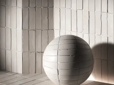 4K Seamless PBR Irregular Tiles Textures and material Texture