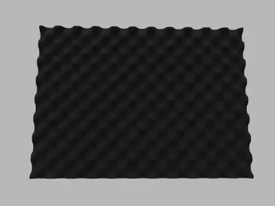 Gun case foam  3D model