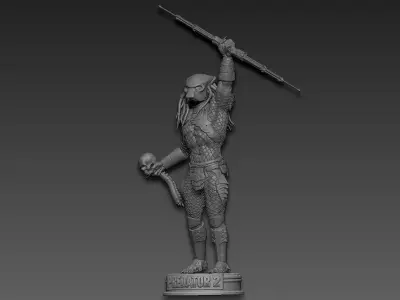 Predator 2 v2 3D print model