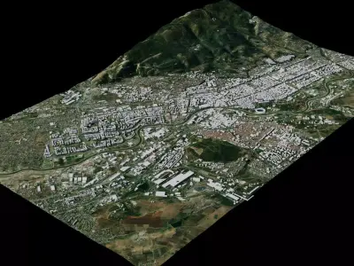 Skopje - Republic of Macedonia 3D model