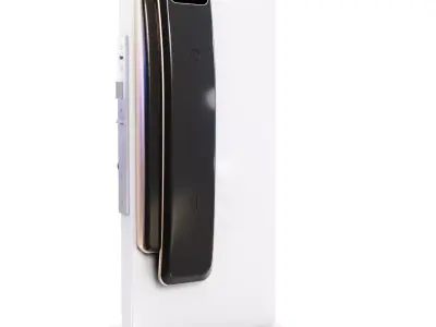 Large Digital Door Lock Low-poly 3D model Brand Yale Low-poly 3D model