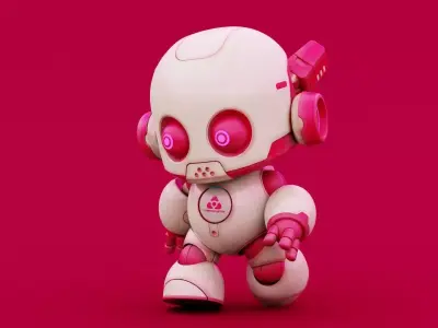 ROBO G-6  Rigged for Unreal Engine - Unity - MIXAMO 3D model