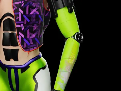 Jean Dolly Vein 3D model