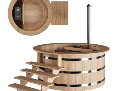 Furaco Bath 3D model