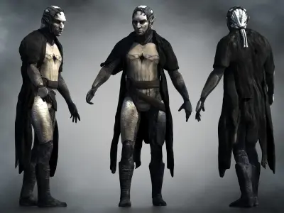 Malekith  Low-poly 3D model