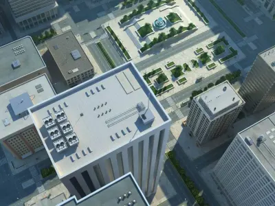  City Big Cityscape Highway 