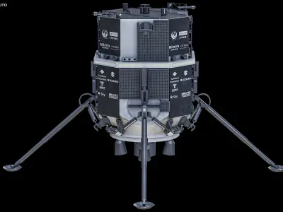  Lunar Lander Hakuto-R PBR 