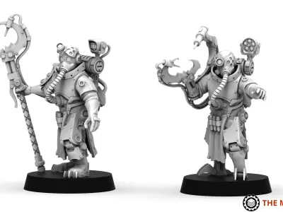 Ironblood - Genomancer and Biothecarian 3D print model