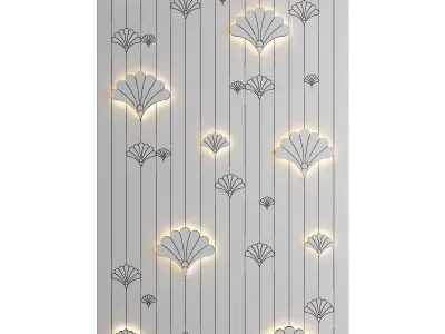 3D WALL PANEL  3D model