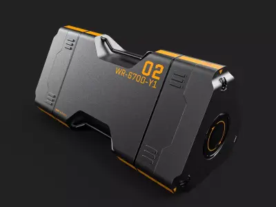 Sci-Fi Box-01 3D model