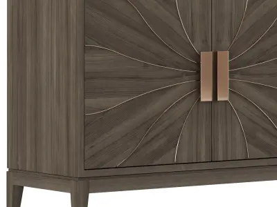 Console Delano with 2 materials 3D model