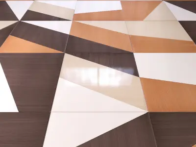 Marble Floor Set 9 3D model