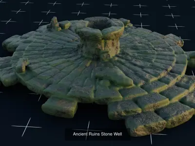 Ancient Ruins 3D Model Pack