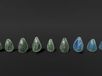 Garbage Bag Pack - Game Ready - Low Poly Low-poly 3D model