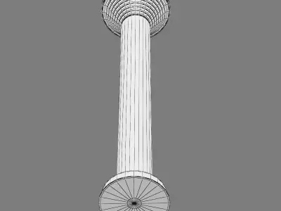 379947 Piatto Lightstar LED street lamp 3D model