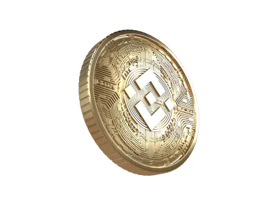 Binance Coin v5 003 3D model