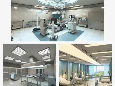  Collection Of Medical Rooms 