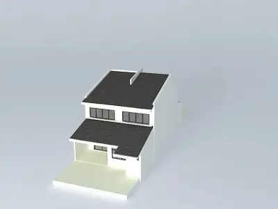 Terrace House 3D model purchase