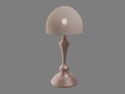 table lamp 3D model 57