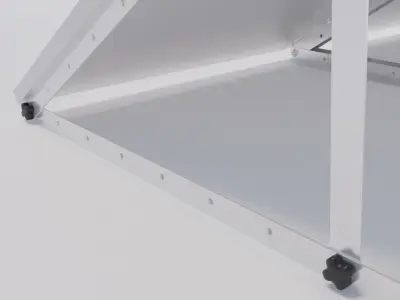 Solar panels 3D model