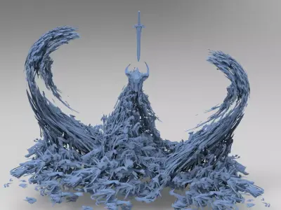 Undead  treasure wave 1 3D model