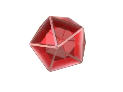 Abstract Shape v10 008 Low-poly 3D model