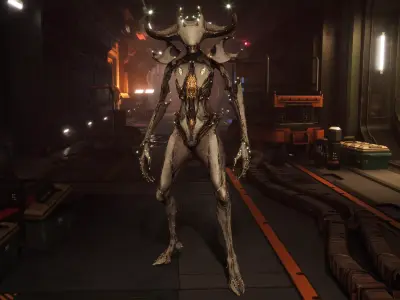 Alien 4 Remake Low-poly 3D model