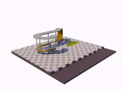 rest area design 3D model