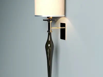 Maya Lightshade Lamp 3D model