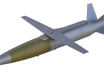 HOSBO Guided Glide Bomb 3D model