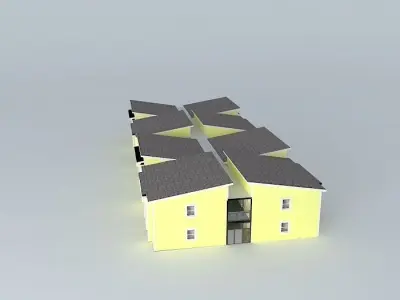 Studio Apartments Free 3D model