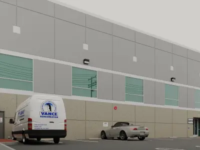 Scranton Business Park - The Office Building 3D model