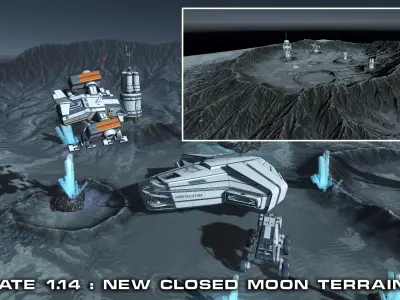 Scifi Kit Vol 3 Low-poly 3D model