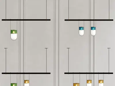 FARG chandelier 3D model