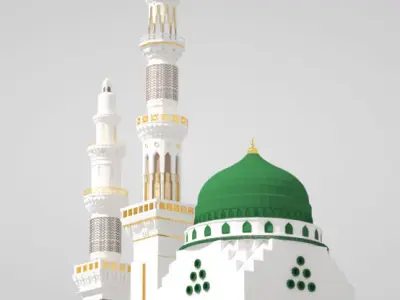 Muhammad Mosque 3D model