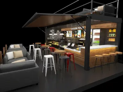 CONTAINER FOOD 3D model